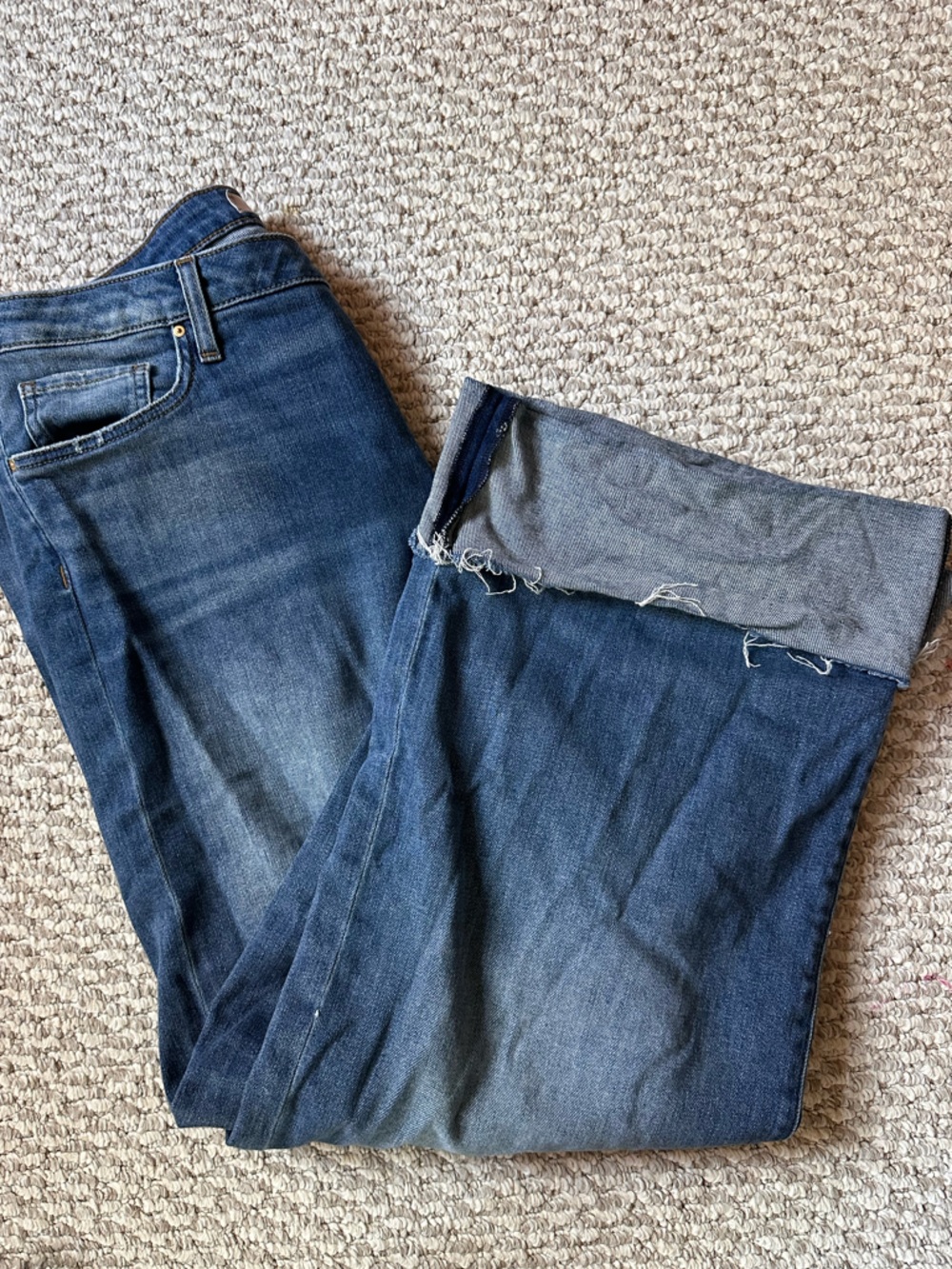 Kut from the Kloth Meg Trouser Wide Leg Jeans - Womens 14